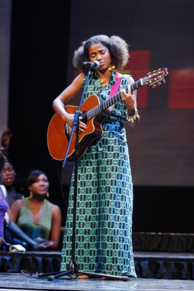 Nneka performs