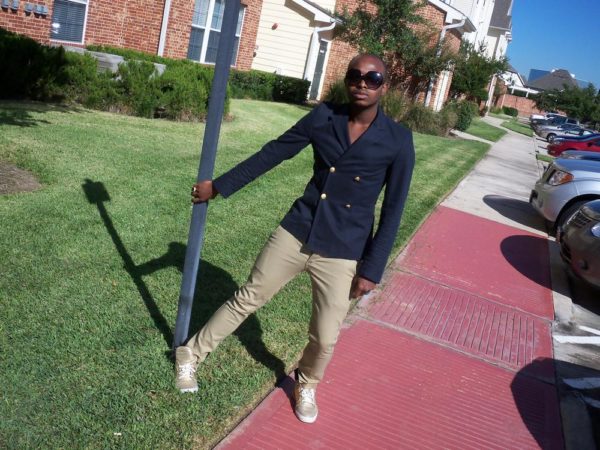 Blazer: Topman; Jeans: Levi's; Shoe:Supra; Sunglasses; Urban Outfitters