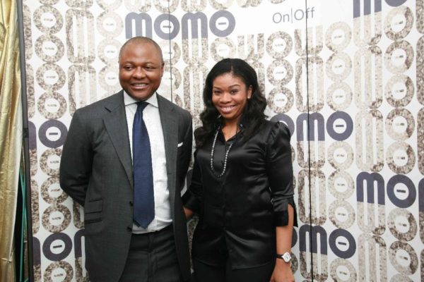 Mohammed Asibelua with his wife Fati Asibelua, Creative Director of Momo