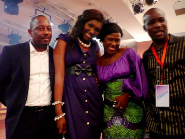 Uche Jombo, one of the stars of the movie with Basorge Tariah Jnr and Ufuoma Ejenobor