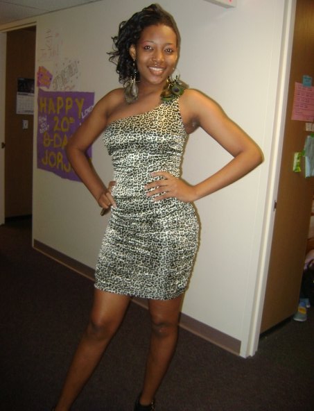 5gg Dress:Macys; Earings: Forever 21