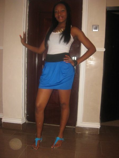 8 Skirt and tank top: Forever 21; Sandals: ALDO