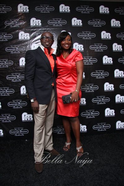 Familusi Akin Babajide - Publisher, FAB Mag with wife, Damilola