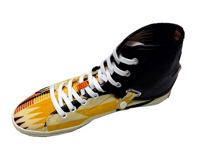 Nana Kente print High top