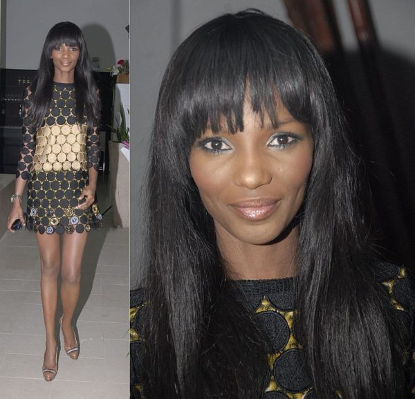 Presenter Agbani Darego at the Stylogenic Presentation NEW