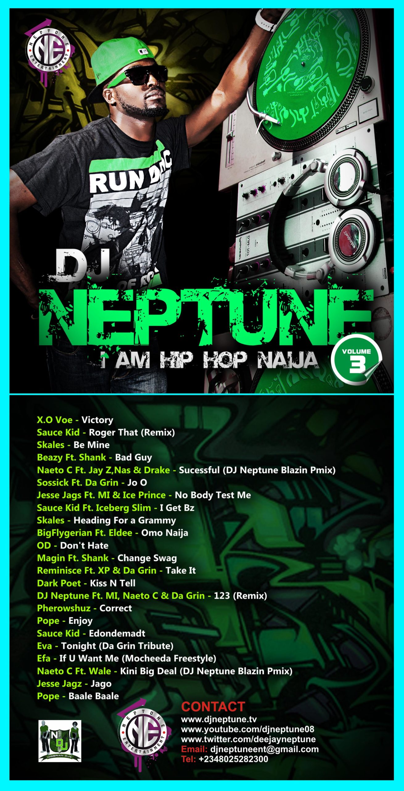 Download DJ Neptune I am HipHop Naija Vol. 3 BellaNaija