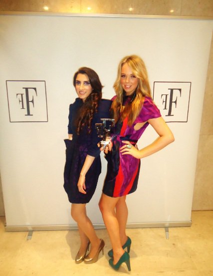 Members of the Bunmi Koko team, Amal Almudaifa and Danielle Jennings