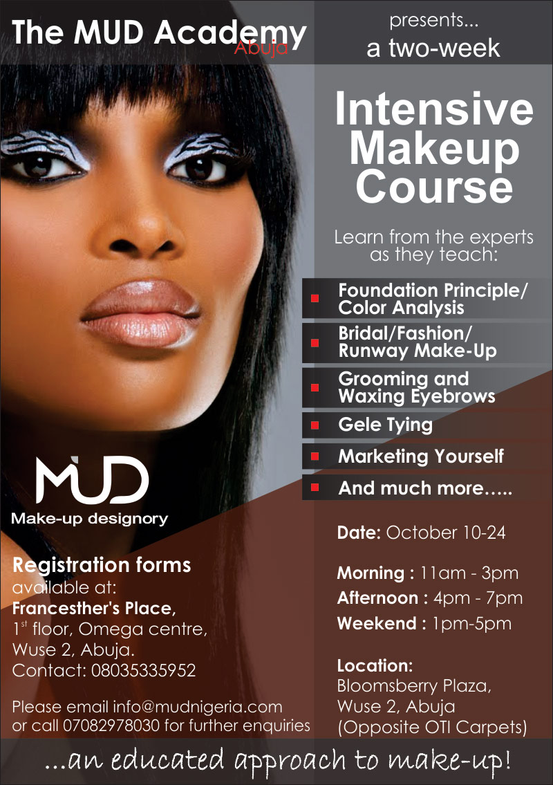 The renowned MUD Academy arrives in Abuja! 2 Week