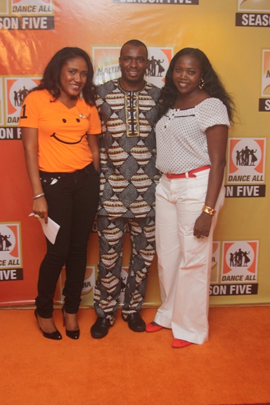 Ngozi Nkwoji of Nigerian Breweries with friends