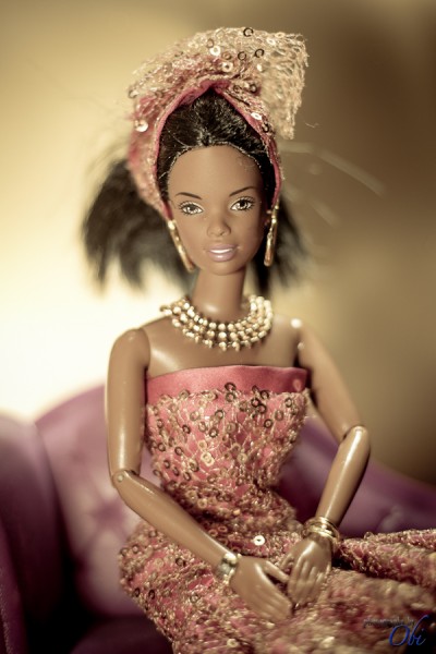 Black barbie clearance wedding set