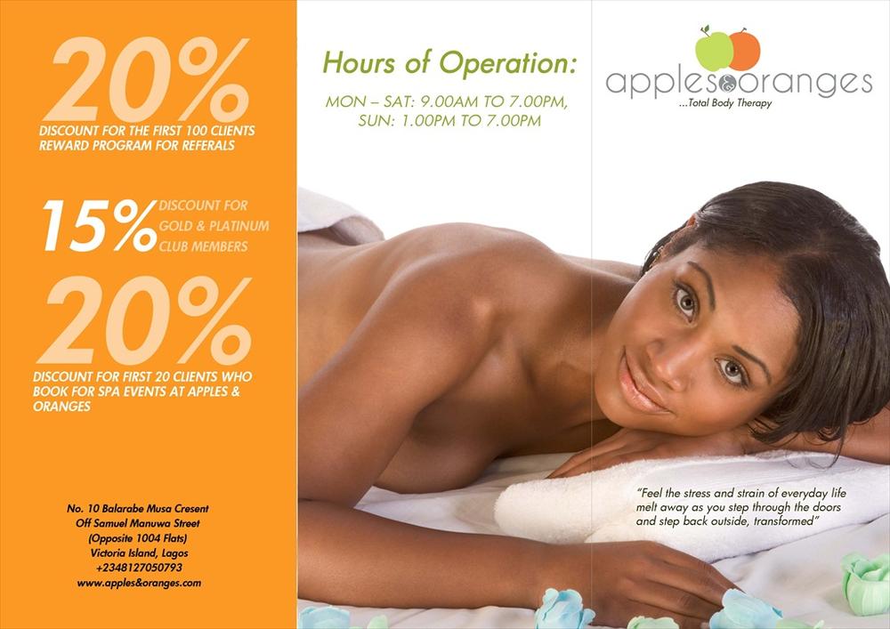 Presenting Apples & Oranges Spa, Salon, Nails, Makeup & More! A Serene Getaway in Lagos for