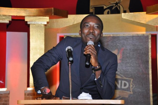 Bovi doing what he knows best