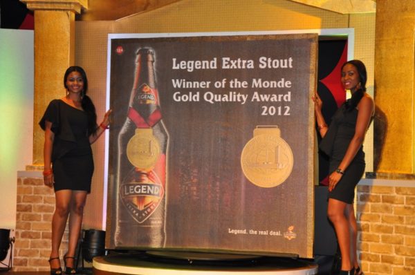 Legend winner of the Monde Gold Quality award 2012
