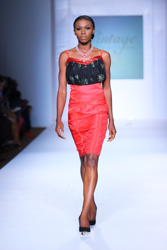 2012 MTN Lagos Fashion & Design Week: Vintage Colette by Binta - BellaNaija