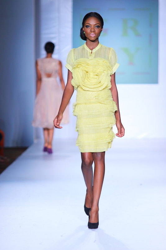 2012 MTN Lagos Fashion & Design Week: Grey - BellaNaija