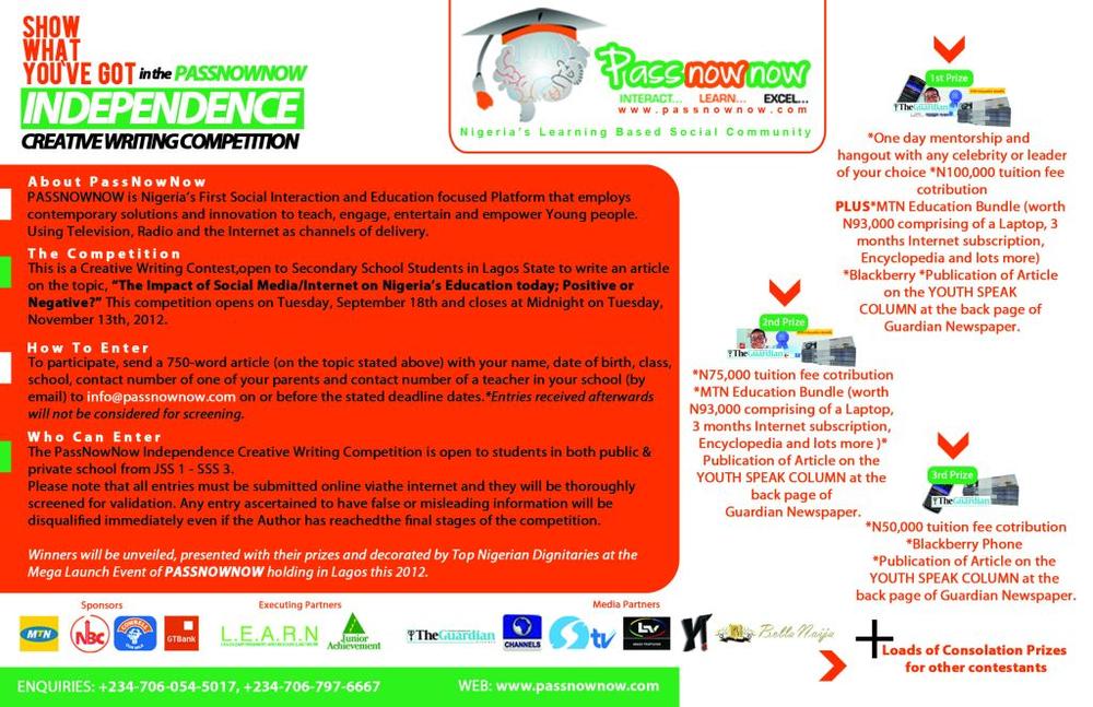 Poetry contest no entry fee image