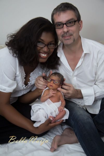 BN Exclusive Ufuoma Ejenobor & Steven McDermott Son  - December 2012 - BellaNaija008