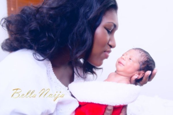 BN Exclusive Ufuoma Ejenobor & Steven McDermott Son  - December 2012 - BellaNaija009