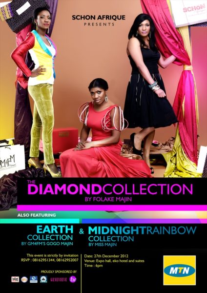 Schon Afrique presents The Diamond Collection by Folake Majin