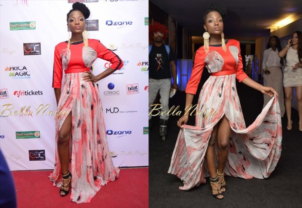 BN Red Carpet Fab - Efya - 2012 Music Meets Runway - BellaNaija