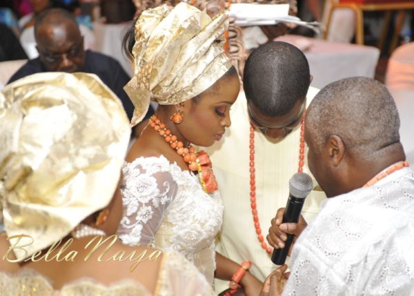 Faith Arigbe & Kenny Umenyi Traditional Wedding - January 2013 - BellaNaija038