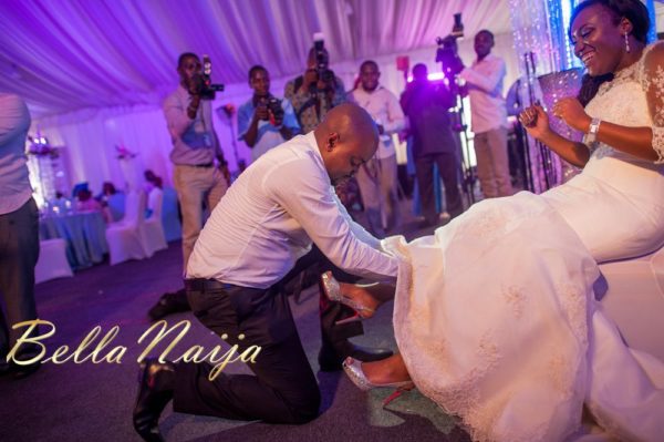 Fola Ayoola & Akin Eso of WED Magazine White Wedding - January 2013 - BellaNaija059