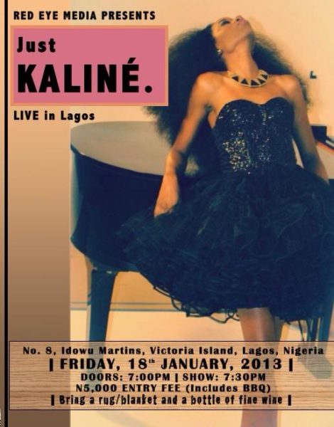 Just Kaline LIVE in Lagos