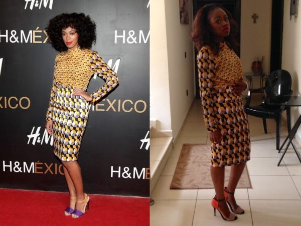 Solange Knowles & Kike in H&M