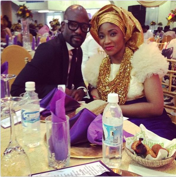 With Designer Mai Atafo at a Wedding