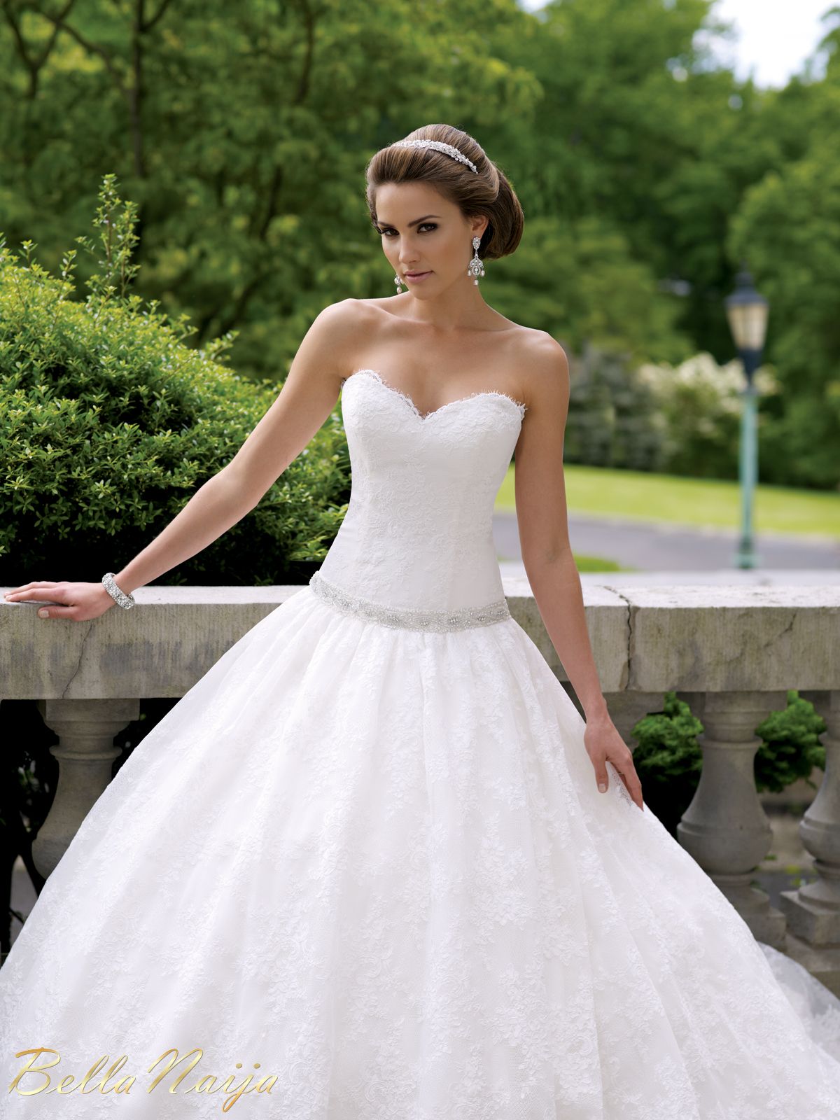 BN Bridal: David Tutera for Mon Cheri Spring 2013 Collection - BellaNaija