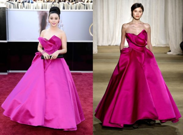 Fan Bingbing in Marchesa