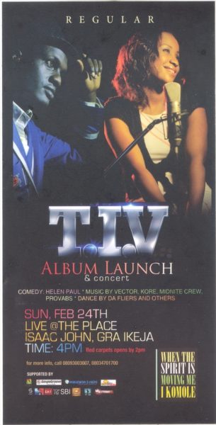 TIV Album Launch & Concert