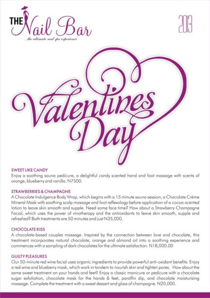 The Nail Bar Valentines Day Special - BellaNaija