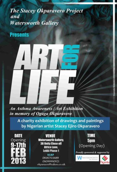 The Stacey Okparavero Project & Watersworth Gallery presents Art For Life - BellaNaija