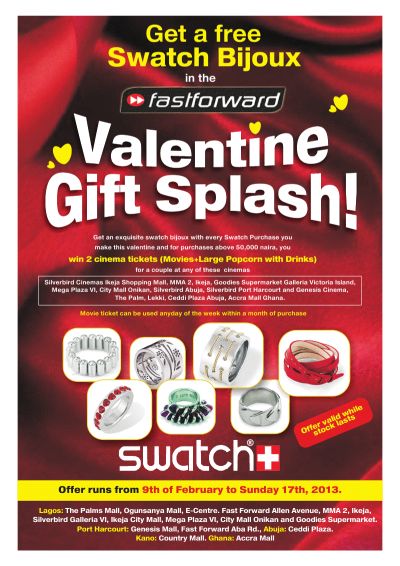 Win Cool Prizes this Season in the FastForward Valentine Gift