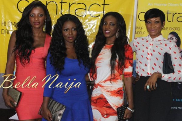 BN Exclusive_ Yvonne Okoro's The Contract Press Conference in Lagos - March 2013 - BellaNaija004