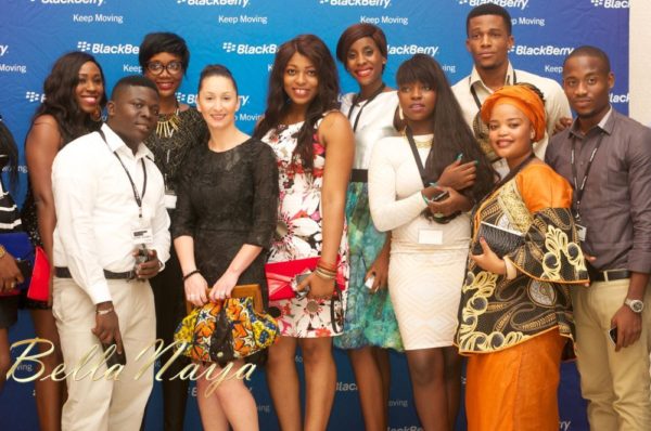 BlackBerry Youth Ambassdors with Tayshira Santamaria