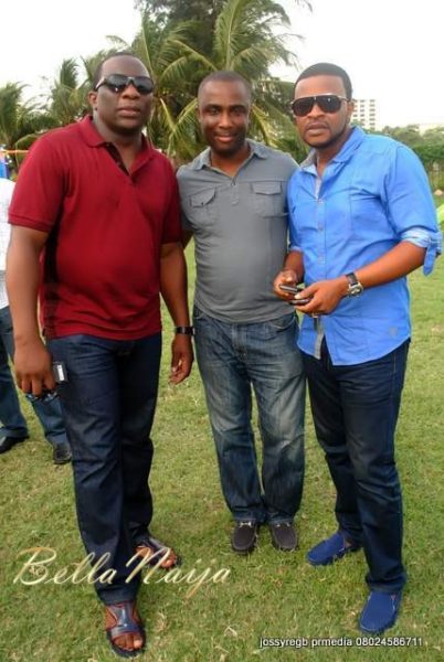 Lanre Nzeribe with guests including Mr Kool