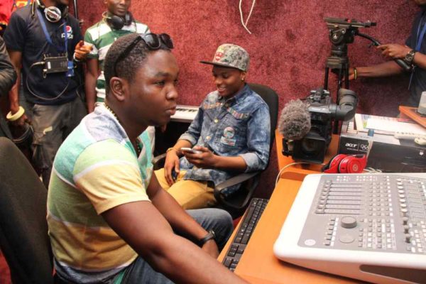 Nigerian Idol Contestants hang out with Wizkid -February 2013-BellaNaija006