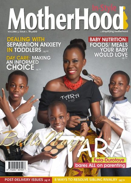 Tara Fela-Durotoye's Motherhood In-Style Magazine Cover Issue - BellaNaija01