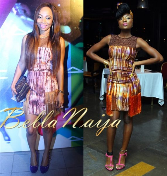 Toke Makinwa & Efya in House of Marie - March 2013 - BellaNaija