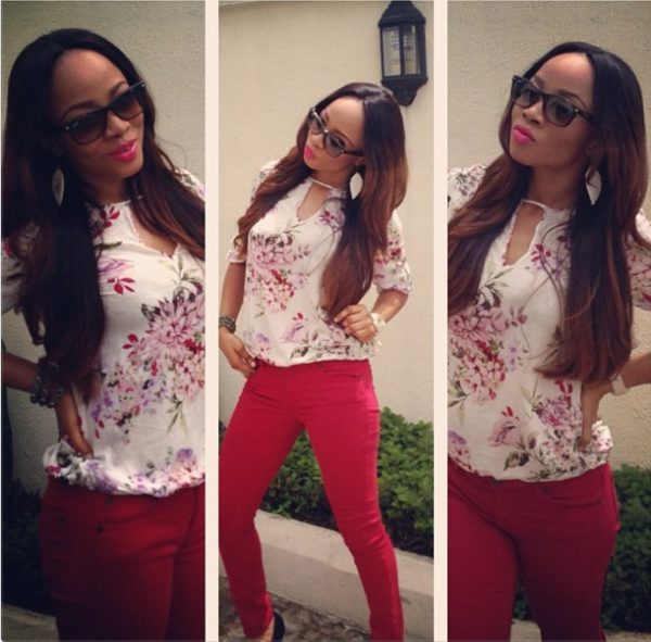 Toke Makinwa - Instagram - BellaNaija