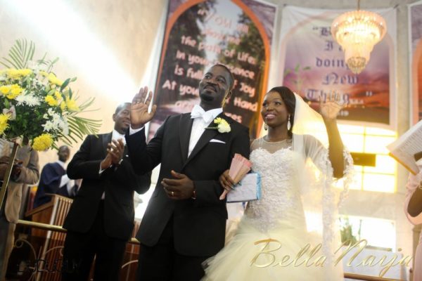 Tosin Alakija & Dotun Akinbode White Wedding 1 - March 2013 - BellaNaija121