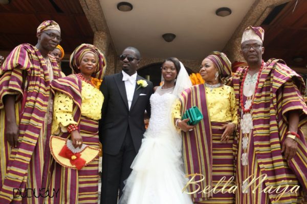 Tosin Alakija & Dotun Akinbode White Wedding 1 - March 2013 - BellaNaija130