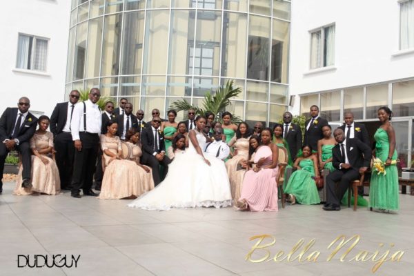 Tosin Alakija & Dotun Akinbode White Wedding 1 - March 2013 - BellaNaija173