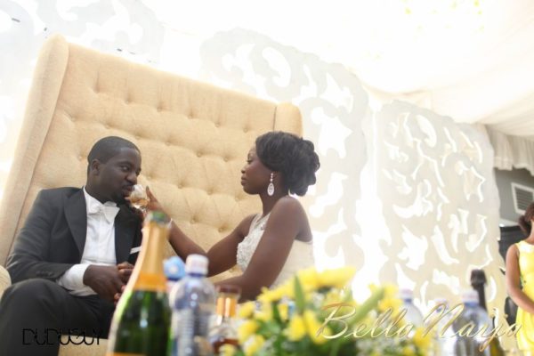 Tosin Alakija & Dotun Akinbode White Wedding 1 - March 2013 - BellaNaija235