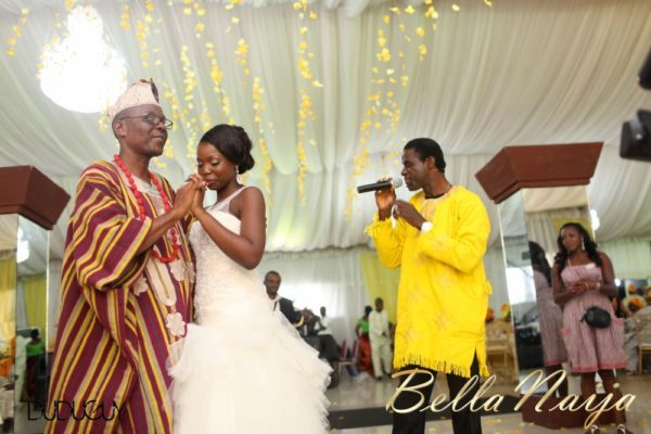 Tosin Alakija & Dotun Akinbode White Wedding 1 - March 2013 - BellaNaija246