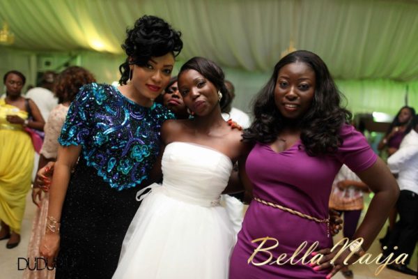 Tosin Alakija & Dotun Akinbode White Wedding 1 - March 2013 - BellaNaija400