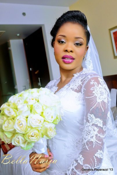 Tosin Obasa Bolade Kehinde White Wedding - March 2013 - BellaNaija025