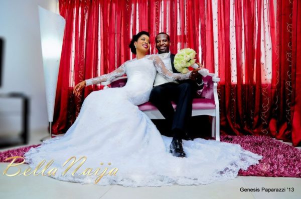 Tosin Obasa Bolade Kehinde White Wedding - March 2013 - BellaNaija102